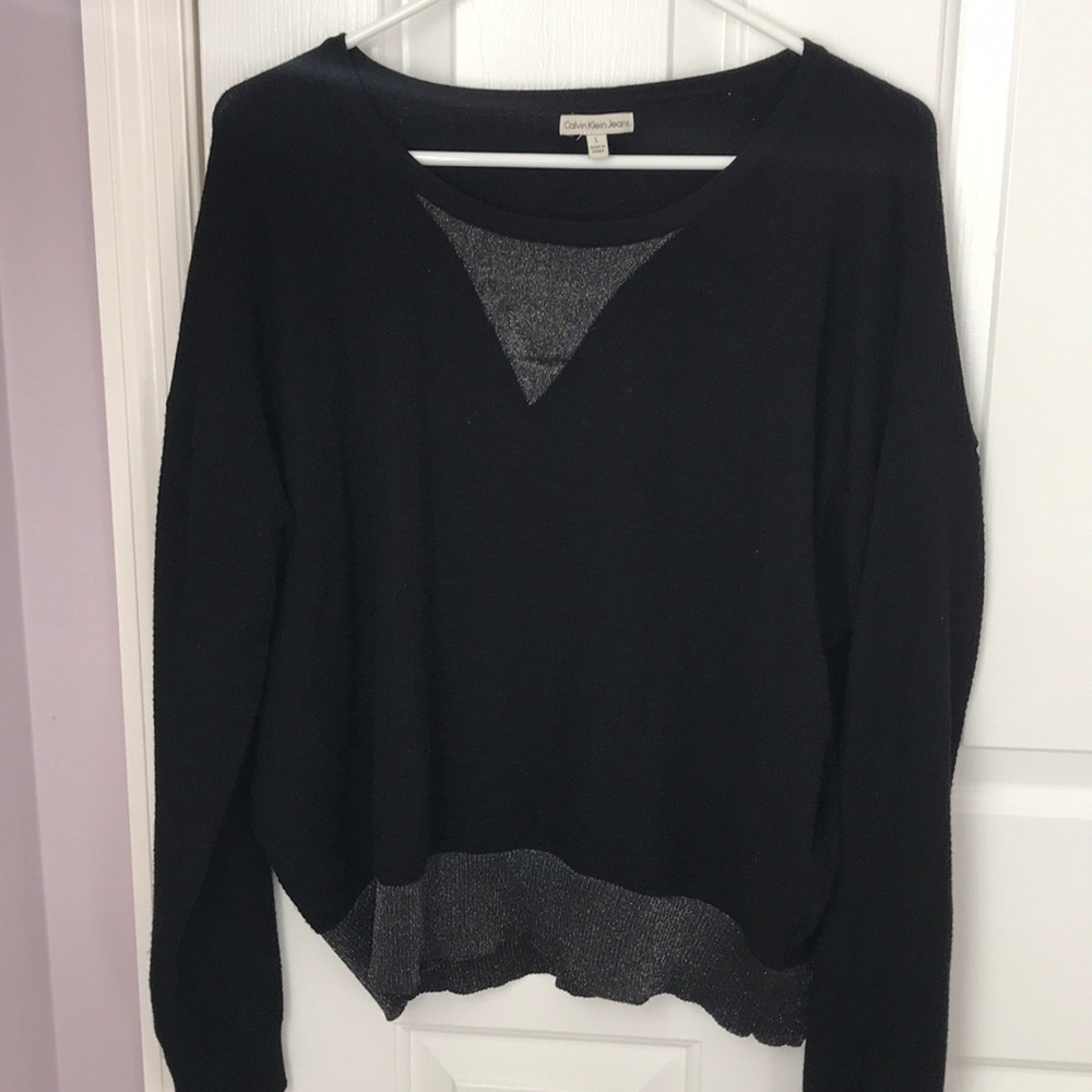 Calvin Klein black sweater